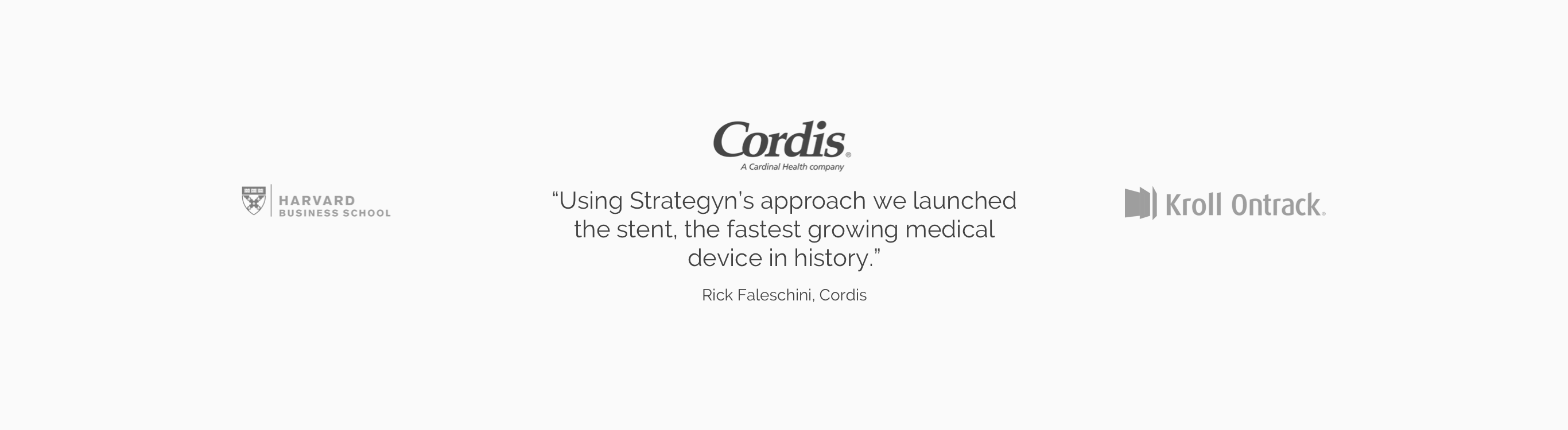Cordis Outcome Driven Innovation Testimonial