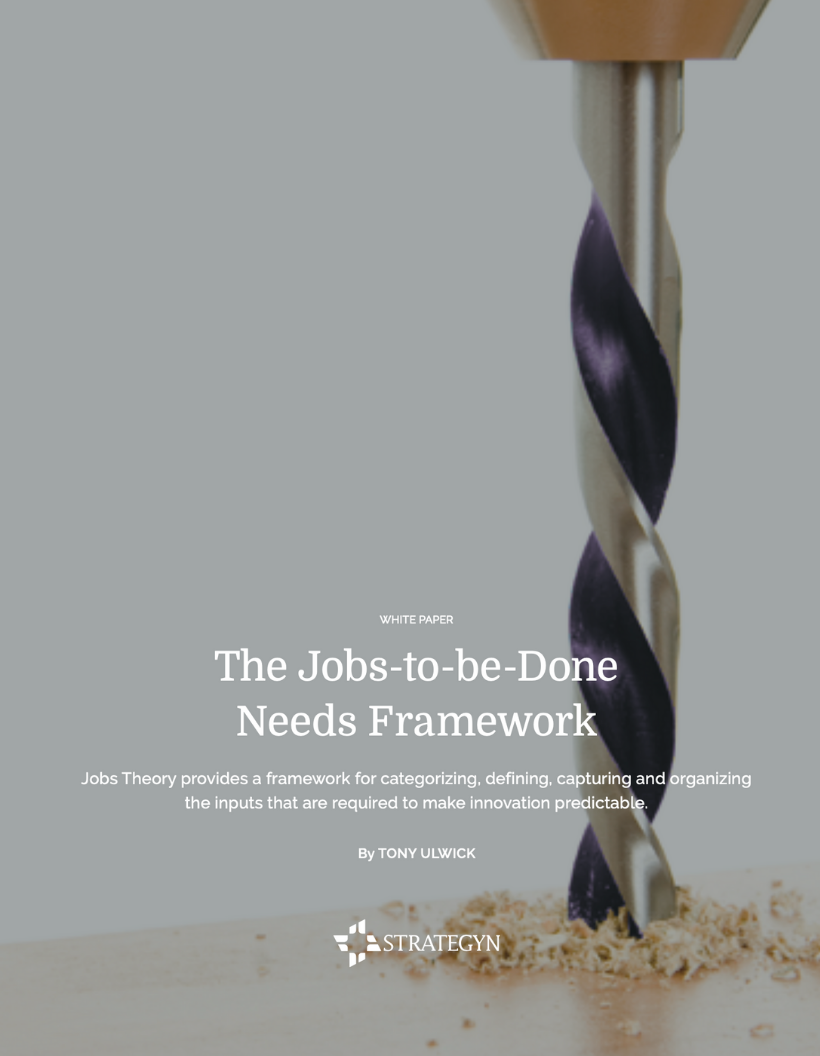 Needs Framework