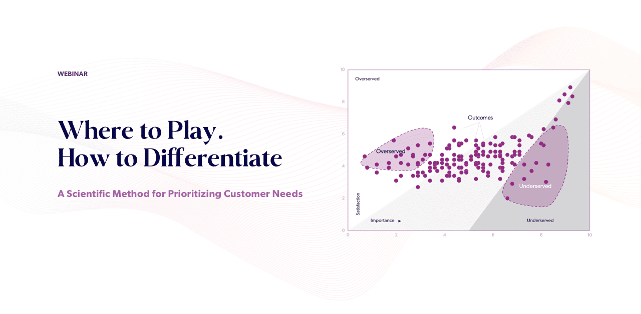 Where to Play. How to Differentiate